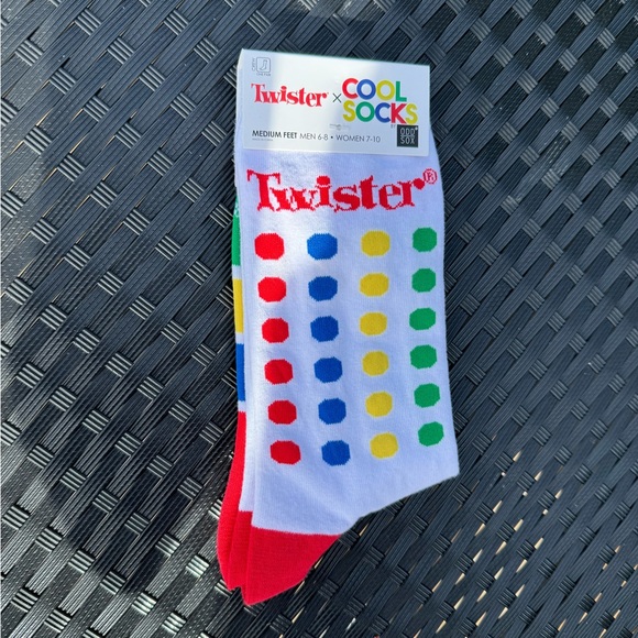 Twister Socks, Unisex - Sizes: Men 6-8, Women 7-10 - Picture 5 of 5